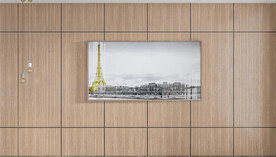 现代客厅背景墙