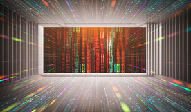 数字科技互联网数据海报背景