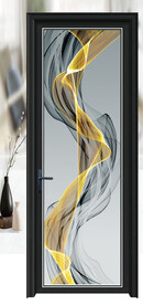 高清分层平开门写真图