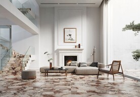 现代意式 瓷砖岩板效果图