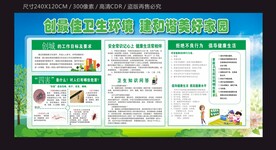 创卫宣传栏