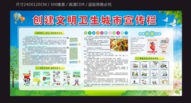 创卫创城宣传栏