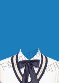 女生jk衣服模板