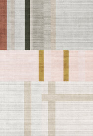 现代简约几何地毯