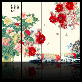 装饰画牡丹