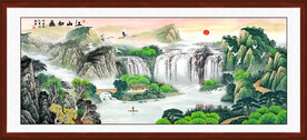 国画山水