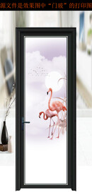 高清分层平开门写真图