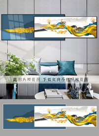 轻奢叠加装饰画