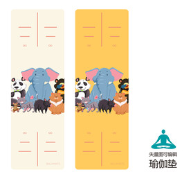 瑜伽垫图案