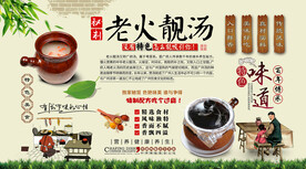 老火靓汤背景墙