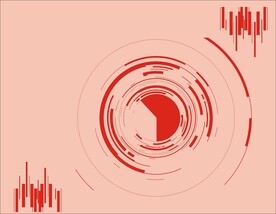 科技感漩涡螺旋矢量图形
