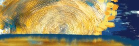 高端抽象肌理彩墨画