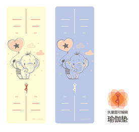 瑜伽垫图案