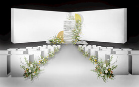 韩式婚礼效果图