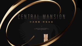 黑金地产 高端地产广告