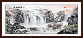 国画山水