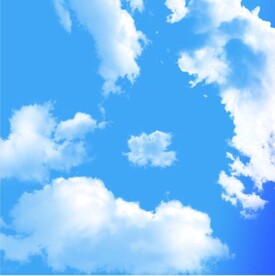 蓝天白云