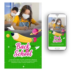 开心课堂早教培训招生海报