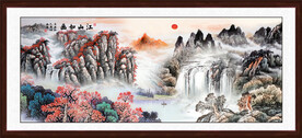 国画山水