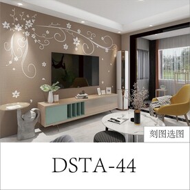 六瓣单花对花对角花