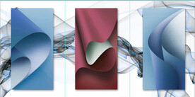 现代抽象立体纸艺装饰无框画