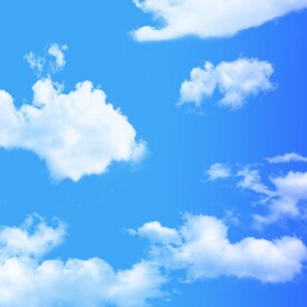 蓝天白云