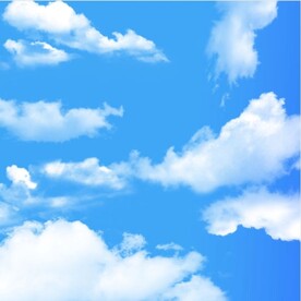 蓝天白云