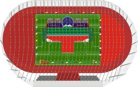 操场文艺活动效果图