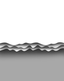 高清分层彩白彩抽象山水推拉门