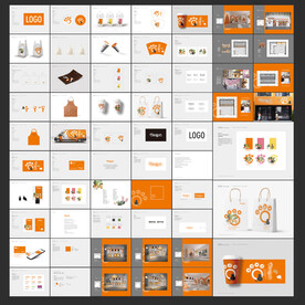 时尚奶茶VI烘焙VI