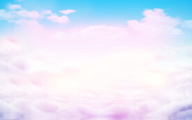 彩色云朵云雾背景