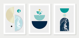 高级几何装饰画