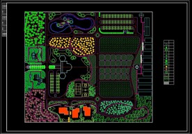 园林景观图CAD