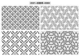 折光纹 逆向纹 线条纹 防伪纹