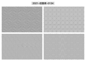 折光纹 逆向纹 线条纹 防伪纹