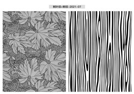 折光纹 逆向纹 线条纹 防伪纹