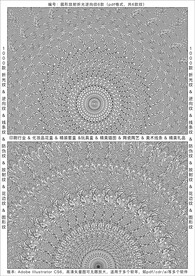 折光纹 逆向纹 线条纹 防伪纹