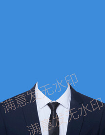 男士证件照西装