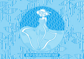 美少女经典逆向折光纹