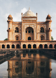 数字油画装饰画素材印度泰姬陵