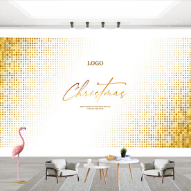 现代流行服装店背景墙