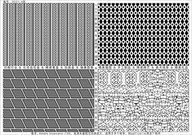 折光纹 逆向纹 线条纹 防伪纹
