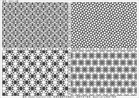 折光纹 逆向纹 线条纹 防伪纹