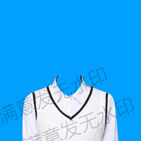 女性白色jk衬衫