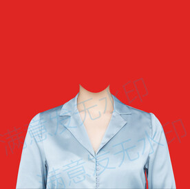 女士证件照模板