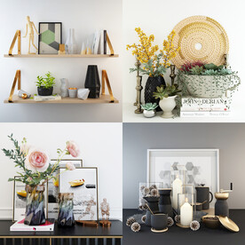北欧植物装饰组合