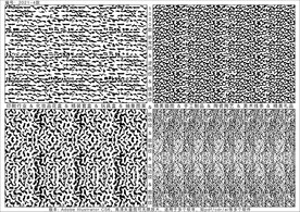 折光纹 逆向纹 线条纹 防伪纹