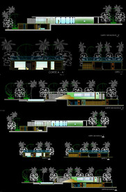 现代别墅CAD施工图