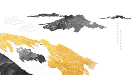 抽象水墨装饰画