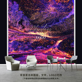 美容院素雅背景墙